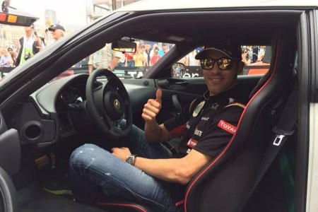 Pastor Maldonado choisit une Evora S