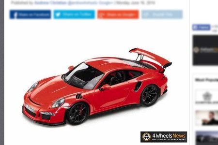 Premier aperçu de la Porsche 911 GT3 RS ?
