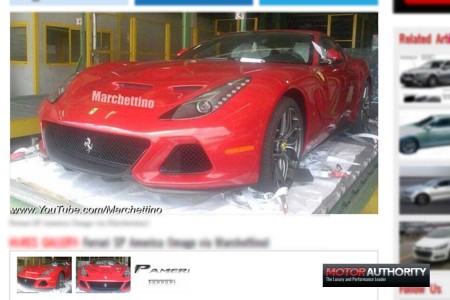 La Ferrari SP America se fait à nouveau surprendre