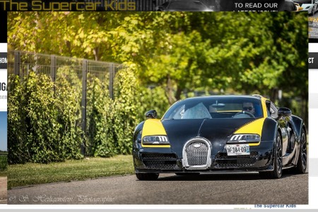 L'utime Bugatti Veyron "Légendes" aperçue