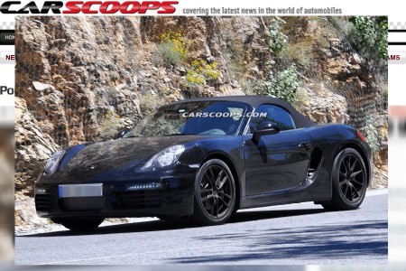 Léger restylage en vue pour la Porsche Boxster