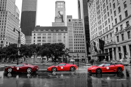 Des Ferrari envahissent New York en vidéo