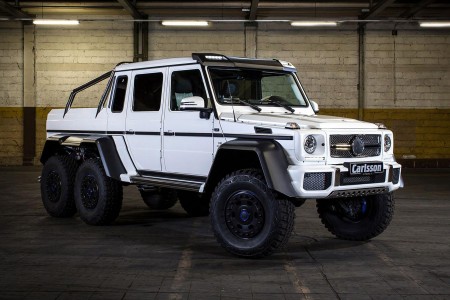 Carlsson s’attaque à son tour au G63 AMG 6x6 !