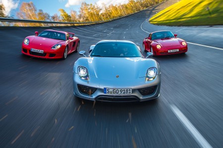 959 - Carrera GT - 918 Spyder: réunion au sommet !