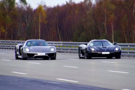 Porsche 918 vs Koenigsegg Agera R : le match !