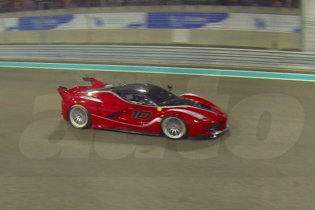 La Ferrari FXX K en vidéo à Yas Marina