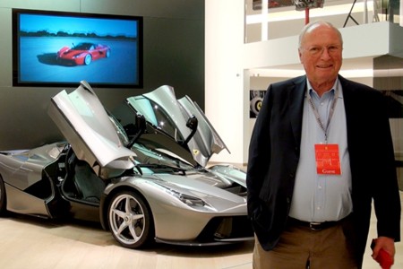 Albert Obrist vient chercher sa LaFerrari