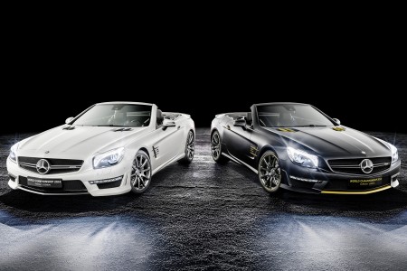 Un Mercedes SL 63 AMG "champion du monde" de F1