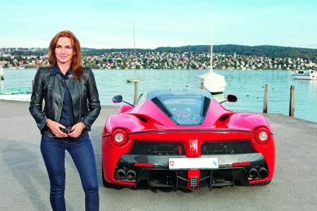 Portrait de Cornelia, propriétaire d'une LaFerrari