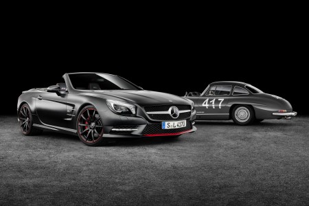 Une Mercedes SL hommage... à la 300 SL