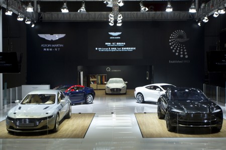 Aston Martin mise gros à Shanghai