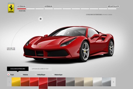 C'est l'heure de configurer votre 488 GTB !