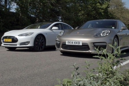 La Tesla Model S P85D trouve (enfin) à qui parler