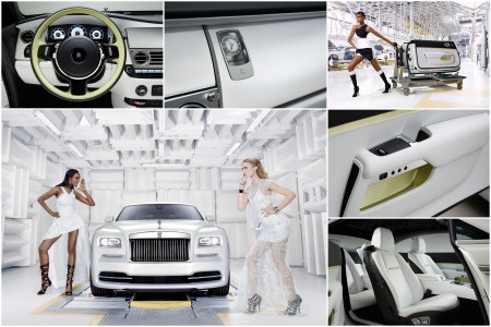 La Rolls-Royce Wraith ultra-fashion sur le podium