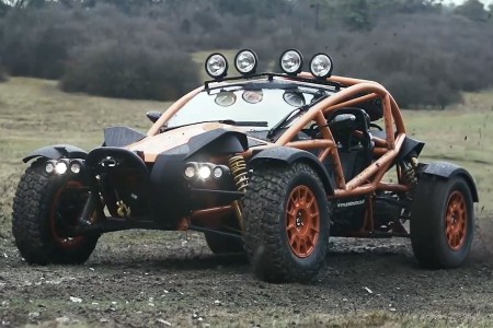 L’Ariel Nomad en mode tout-terrain
