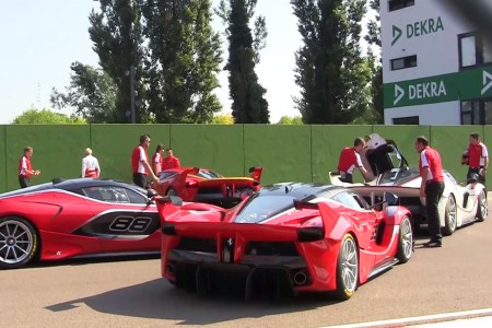 Quatuor de FXX K en vidéo à Imola !