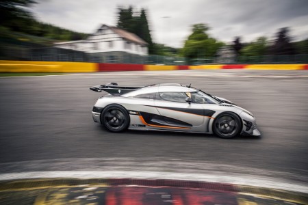 Chrono record pour la Koenigsegg One:1 à Spa