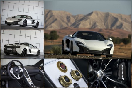 La McLaren 650S Spider Al Sahara 79 brille à Dubaï