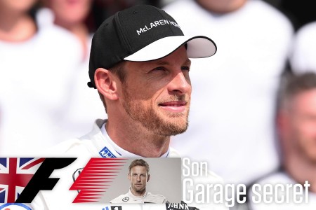 Le garage secret de ... Jenson Button