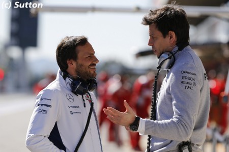 Gary Paffett et Toto Wolff
