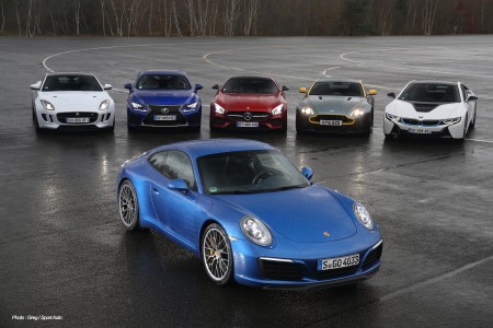 Comparatif Porsche 911 (991) II face à 5 concurrentes