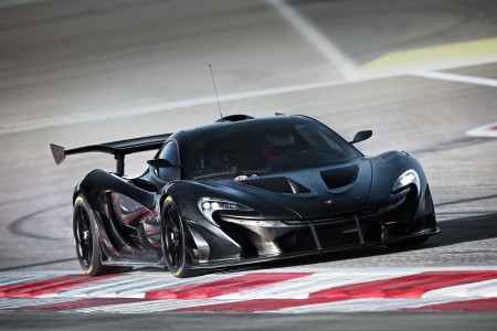 McLaren P1 GTR sur circuit - image constructeur