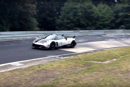 Pagani Huayra BC sur le Nürburgring