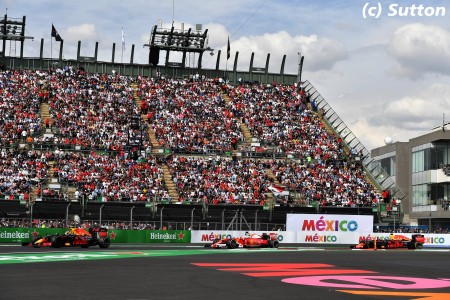 Max Verstappen, Sebastian Vettel et Daniel Ricciardo