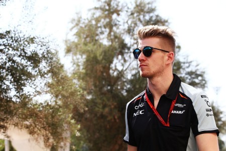 Nico Hülkenberg (Force India) à Yas Marina