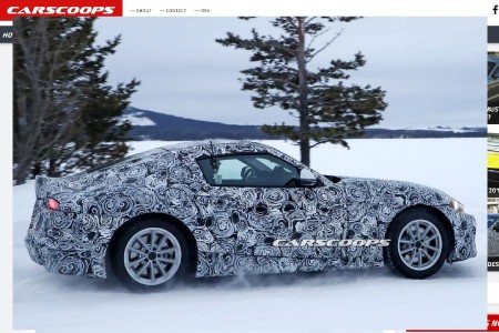 Toyota Supra (2018) : aperçue à l'essai, elle pourrait être développée par Gazoo Racing
