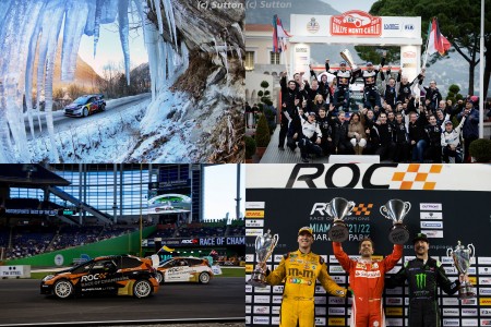 Sébastien Ogier, Sébastien Ogier et l'équipe Ford, Juan-Pablo Montoya, Sebastian Vettel, Kyle Busch et Kurt Busch