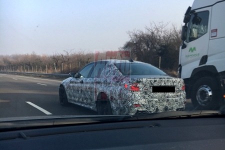 La BMW M5 (2018) a été surprise à l'essai en France
