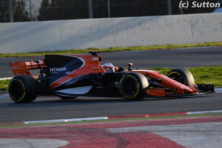 Fernando Alonso (McLaren) à Barcelone