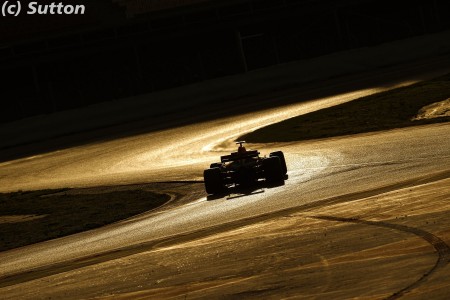 Stoffel Vandoorne (McLaren) à Barcelone