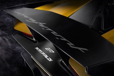 Fittipaldi EF7 (2017) : la partie arrière en carbone s'expose