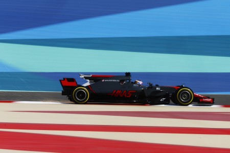 Romain Grosjean (Haas) à Sakhir