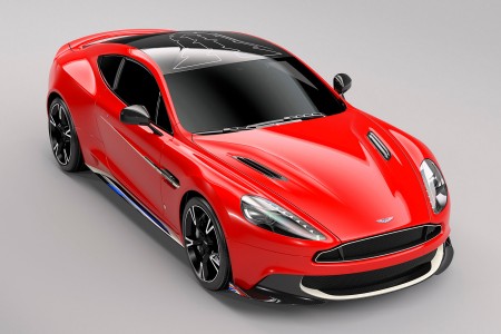 Aston Martin rend hommage à la patrouille acrobatique de l’aviation anglaise avec une série limitée de sa Vanquish.