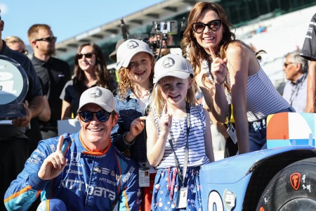 Scott Dixon (Ganassi) à Indianapolis