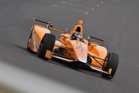 Fernando Alonso (McLaren Andretti) à Indianapolis