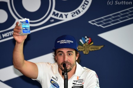 Fernando Alonso (McLaren Andretti) à Indianapolis
