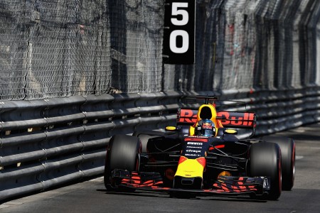 Daniel Ricciardo (Red Bull) à Monaco