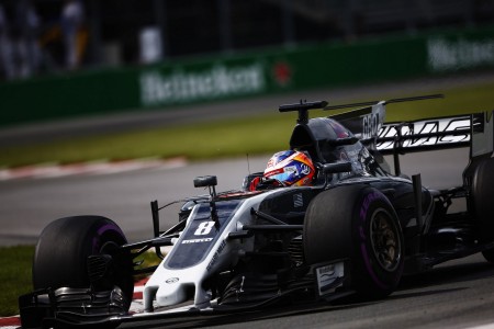 Romain Grosjean (Haas) à Montréal