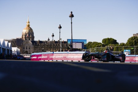 Mitch Evans (Jaguar) à Paris