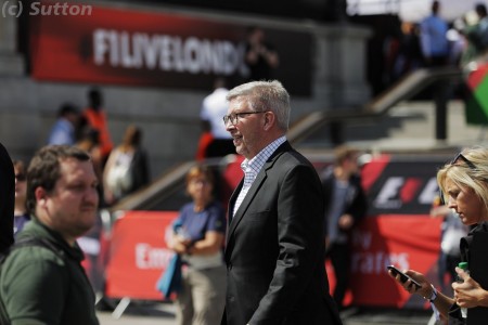 Ross Brawn (FOM) au F1 Live Londres