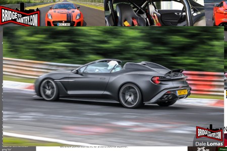 Aston Martin Vanquish Zagato Speedster (2017) : confirmée en images