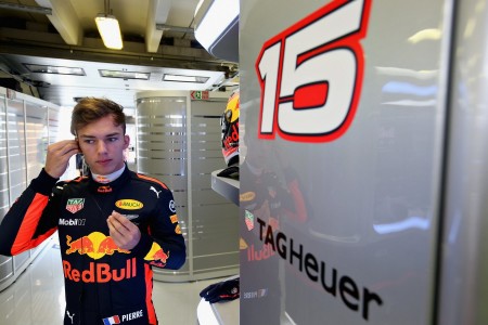 Pierre Gasly (Red Bull) à Budapest