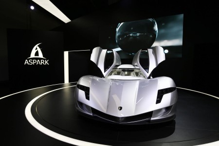 L'Aspark Owl présentée sur le Salon de Francfort 2017.