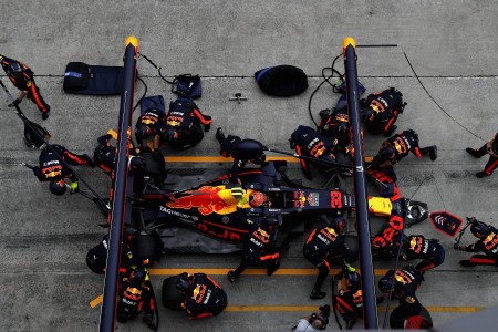 Max Verstappen (Red Bull) à Sepang