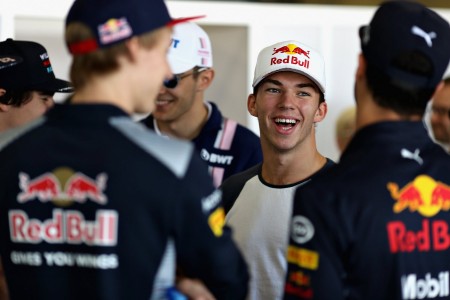 Pierre Gasly (Toro Rosso) à Interlagos