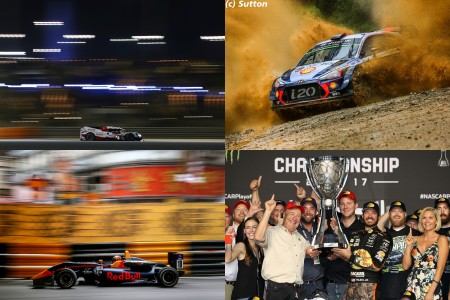 La Toyota N°8, Thierry Neuville, Dan Ticktum et Martin Truex Jr et son épouse